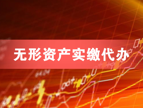 西昌无形资产实缴资本代办